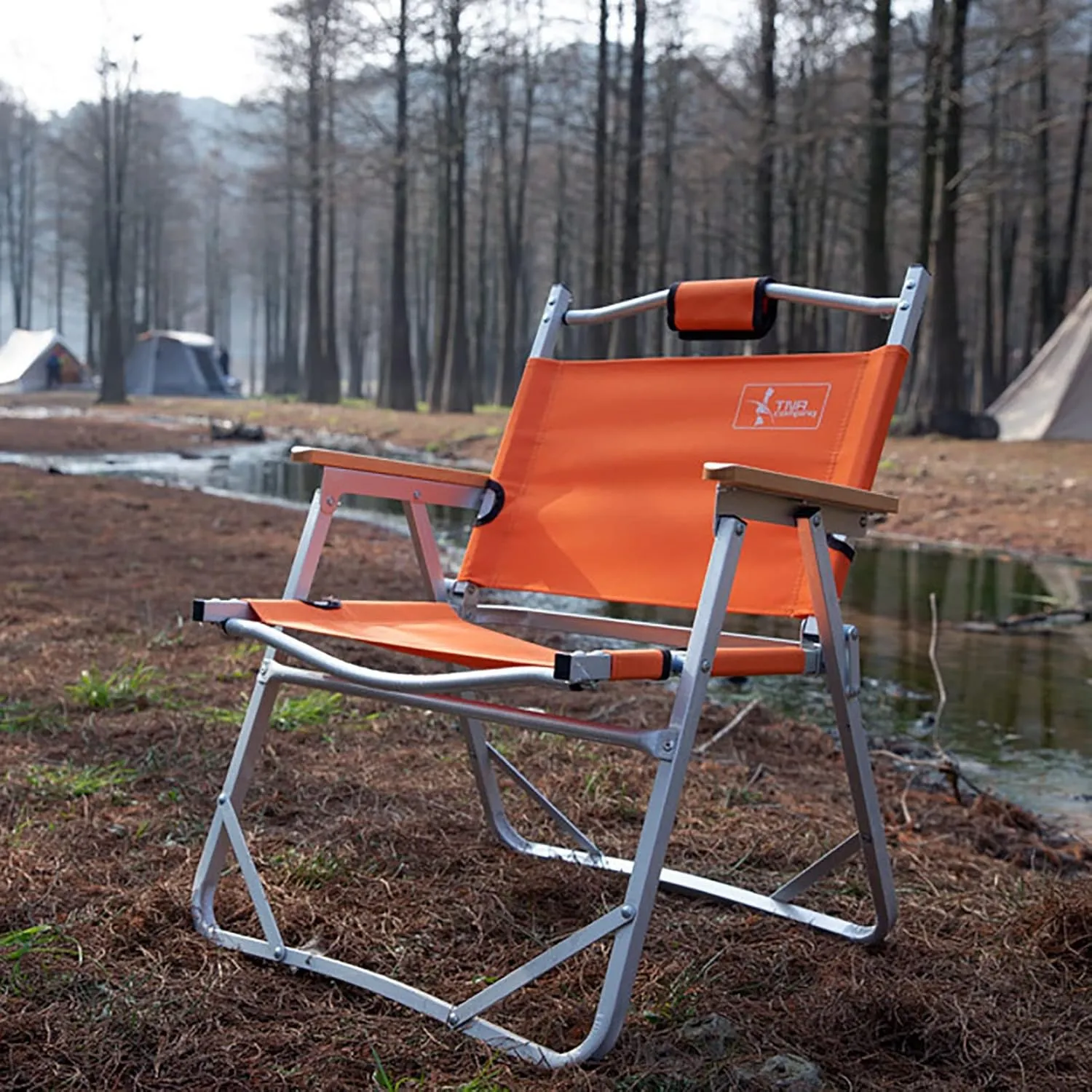 BK&MF Outdoor Folding Director Chair,Portable Lightweight Camping Chair,Reclining Chair Canvas Beach Camp Chair Space Saving for Storage and Travel,A,54x49x66cm(21x19x26inch)