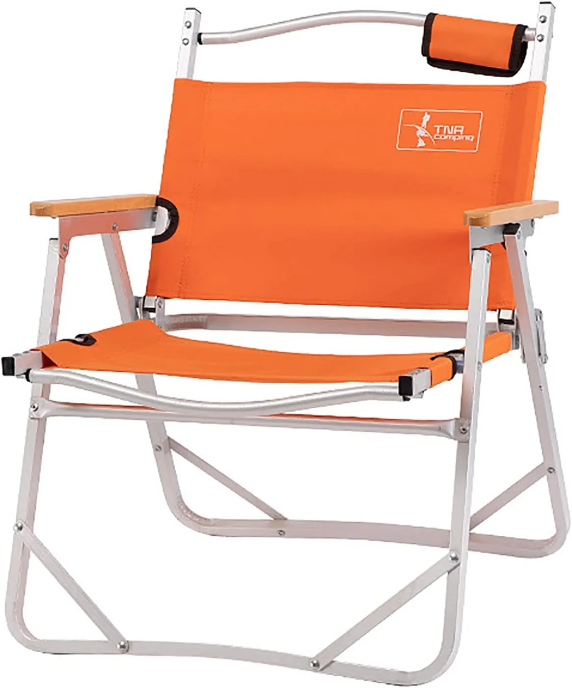 BK&MF Outdoor Folding Director Chair,Portable Lightweight Camping Chair,Reclining Chair Canvas Beach Camp Chair Space Saving for Storage and Travel,A,54x49x66cm(21x19x26inch)