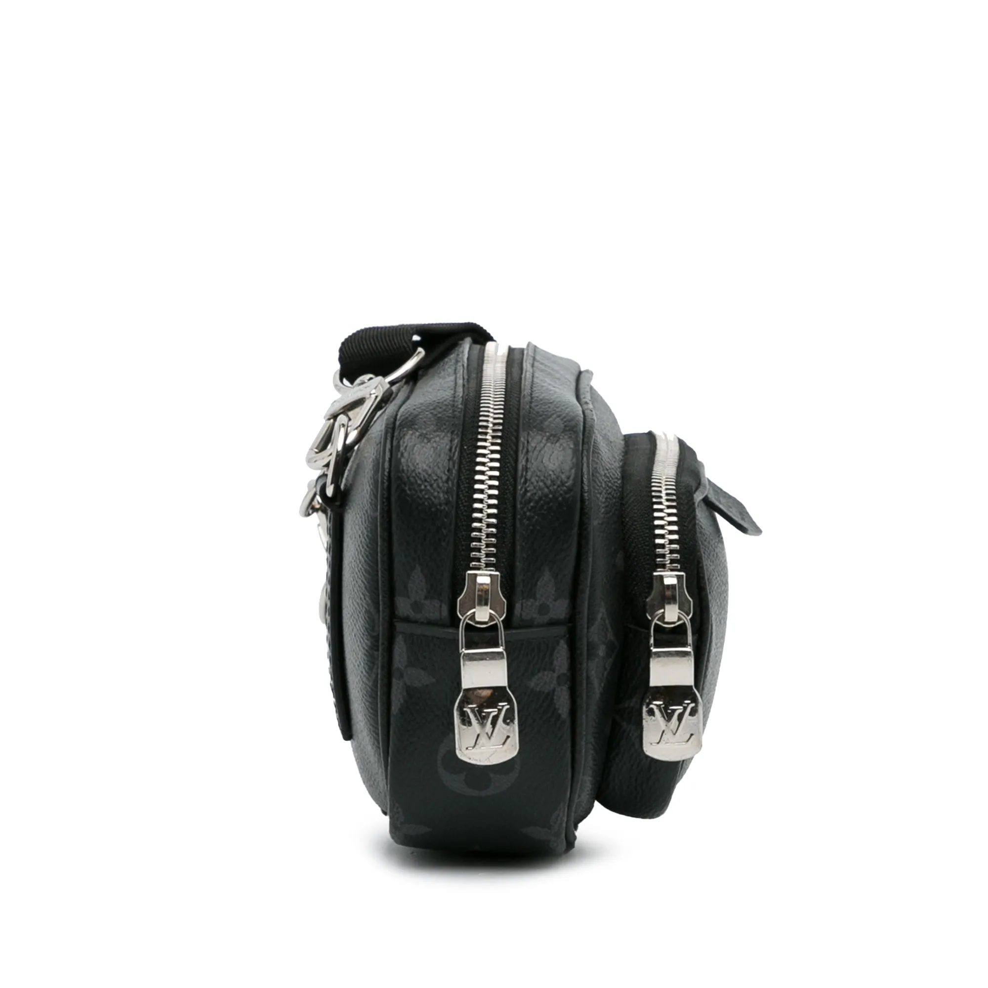 Black Louis Vuitton Monogram Eclipse Taigarama Outdoor Pouch Crossbody Bag