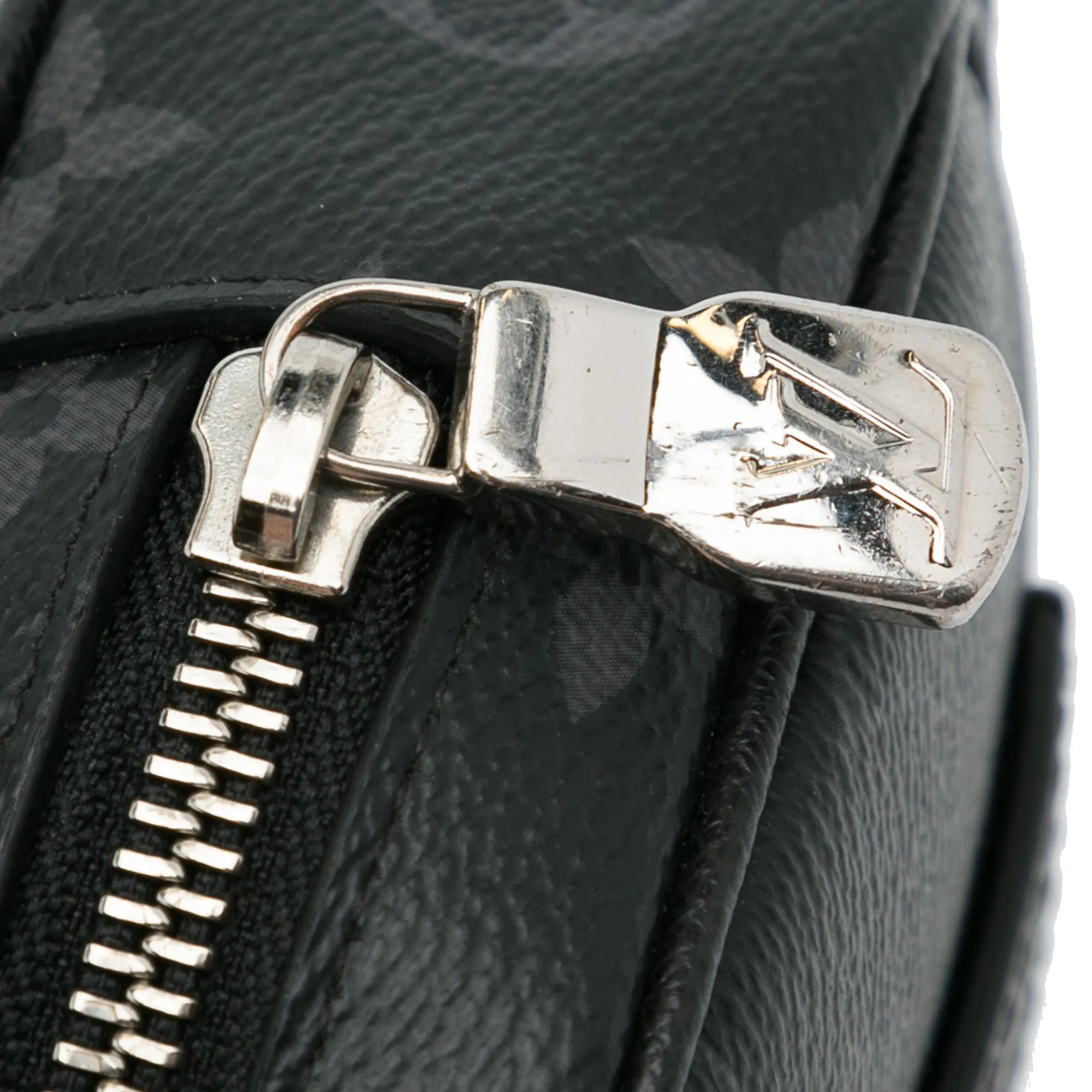 Black Louis Vuitton Monogram Eclipse Taigarama Outdoor Pouch Crossbody Bag