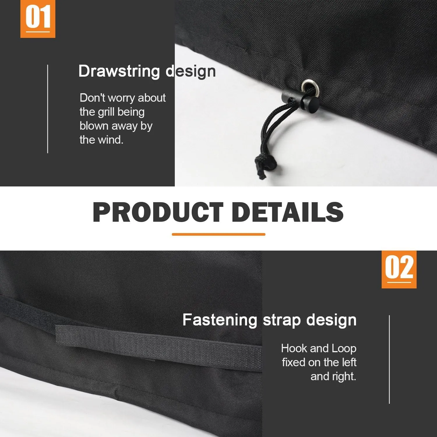 Blackstone 17 Inch Grill Cover - Abrasion & Water Resistant, Fade Resistant
