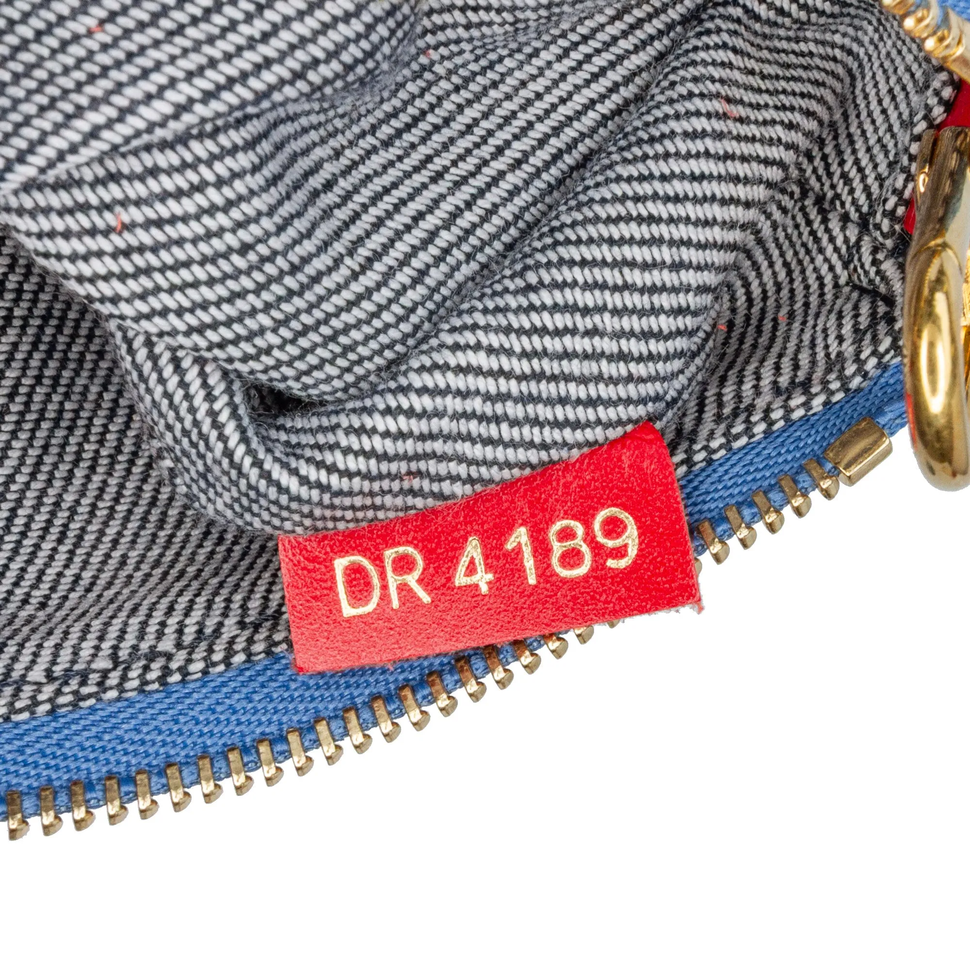 Blue Louis Vuitton Monogram Denim Patchwork Multi Pochette Accessoires Crossbody Bag
