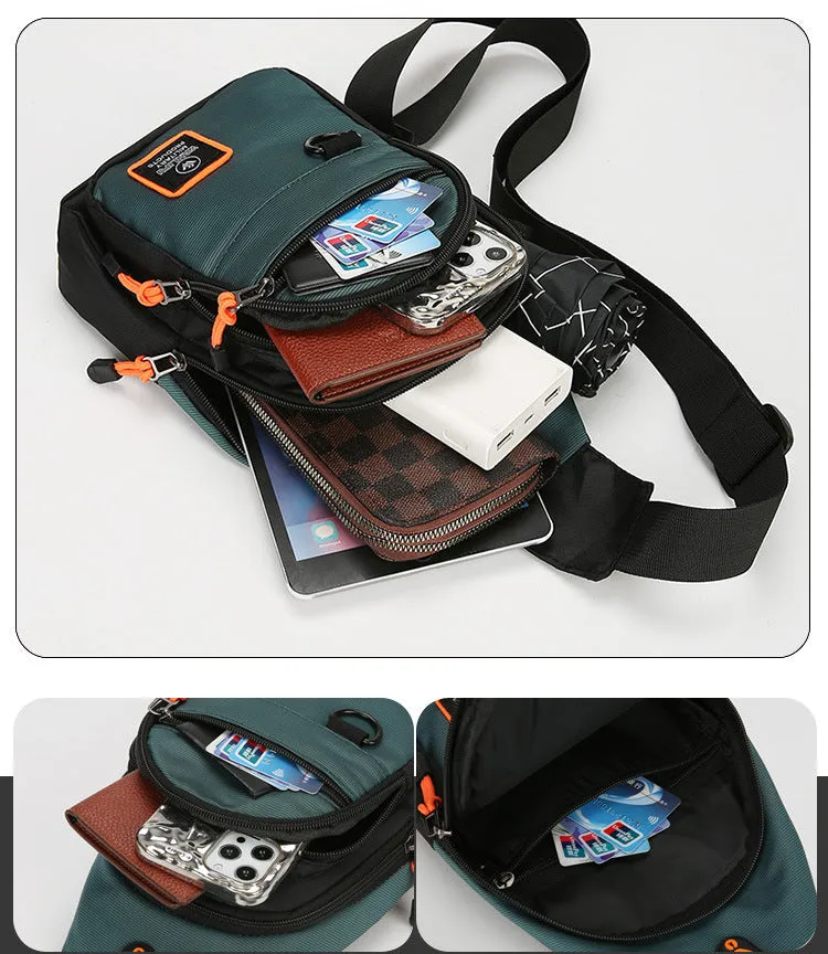 BM027 - Multi Layer Portable Crossbody Bag