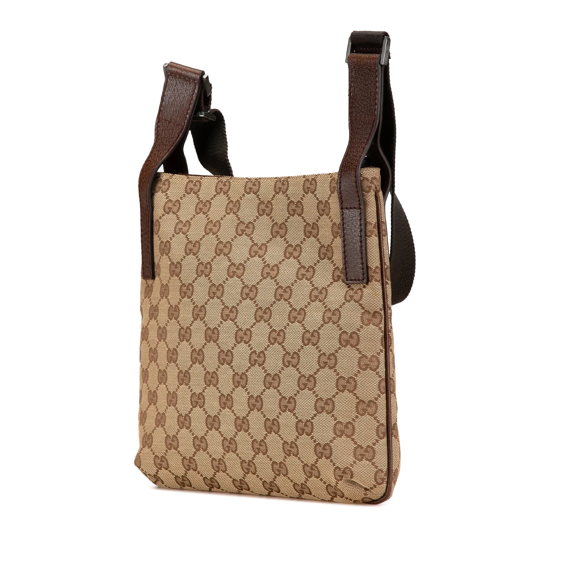 Brown Gucci GG Canvas Crossbody