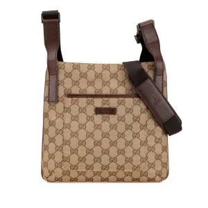 Brown Gucci GG Canvas Crossbody