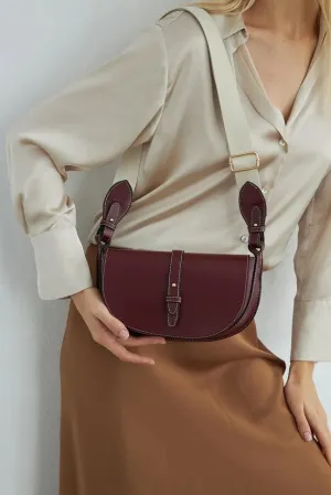 Burgundy Crossbody Bags for Women