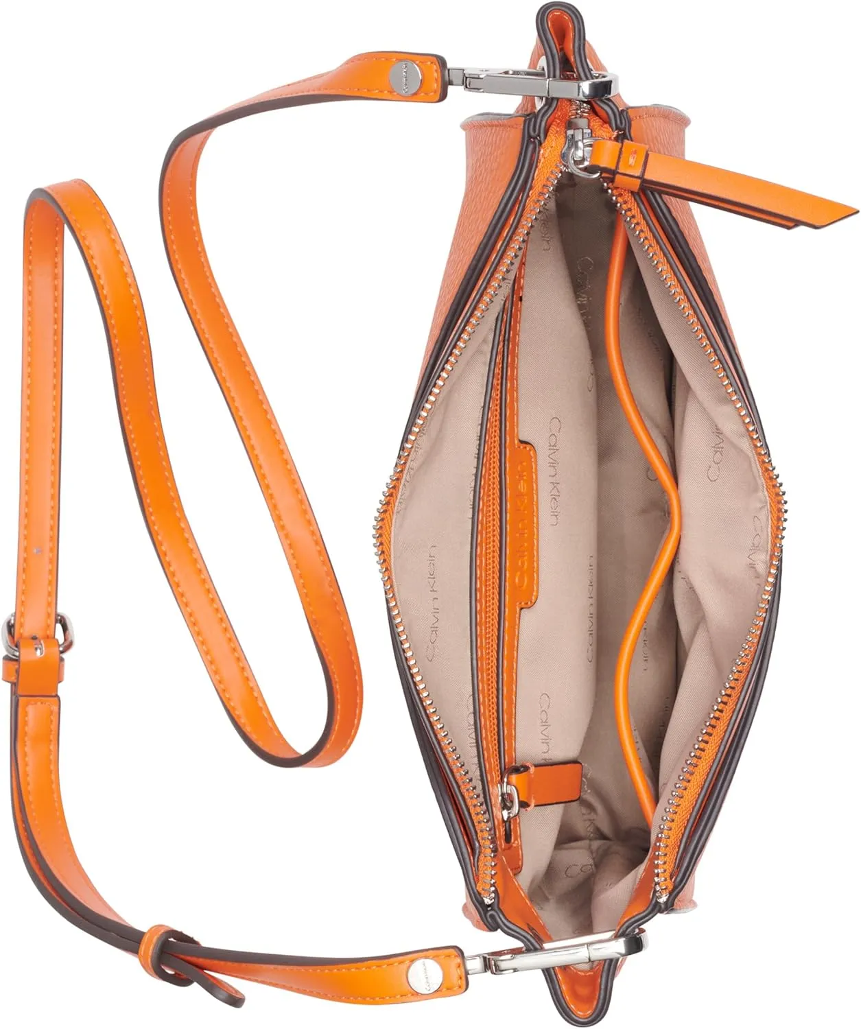 Calvin Klein Garnet Top Zip Crossbody