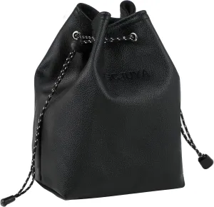 Camera Case with Removable Strap, Crossbody DSLR/SLR Camera Bag - Waterproof Leather for Photography, Suitable for Men and Women (Black, Large)