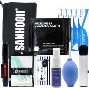 Camera Cleaning Kit for DSLR Mirrorless Cameras Sensor Cleaning and Lens Cleaning with Carry Bag for APSC-Camera