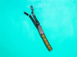 Camera Strap - Green, Orange, and Yellow