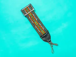 Camera Strap - Orange, Yellow, and Bblue