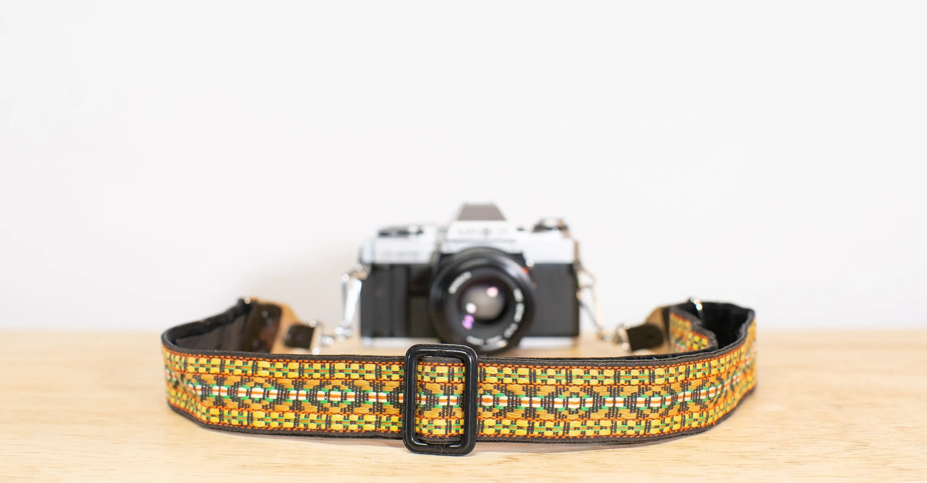 Camera Strap - Yellow, Orange, and Green