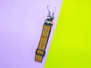 Camera Strap - Yellow, Orange, and Green