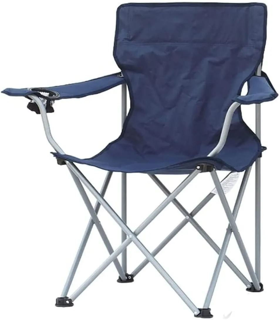 Camping Chair Camp Chair Padded Camping Chairs Outdoor Folding Armchair with Cup Holder Beach Fishing Chair Portable Leisure High Backrest Chair s Outdoor Fishing Chair
