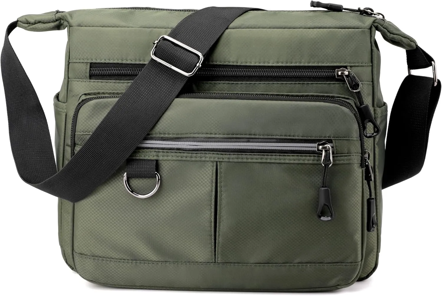 Canvas Messenger Bag - Vintage Crossbody Shoulder Bag Outdoor Travel Bag
