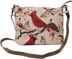 Cardinals - Wristlet Wallets for Women, Crossbody Sling Bags, Book Bag, Canvas Bags with Zipper, Cotton Canvas