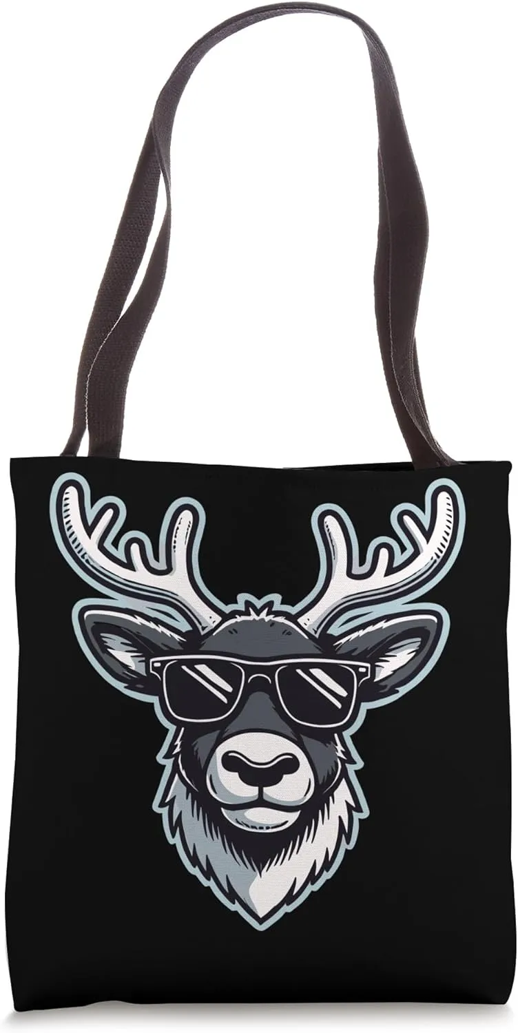 Caribou Herd Reindeer Wilderness Outdoor Adventure Tote Bag