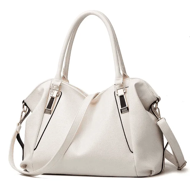Casual Fashioned Portable Leather Shoulder Bag for Women