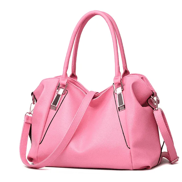 Casual Fashioned Portable Leather Shoulder Bag for Women