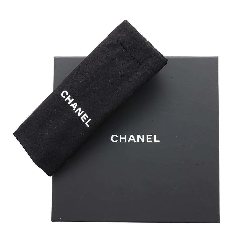 CHANEL CC Logo Reversible Belt Size 75 Black/BordeauxA73462 Leather
