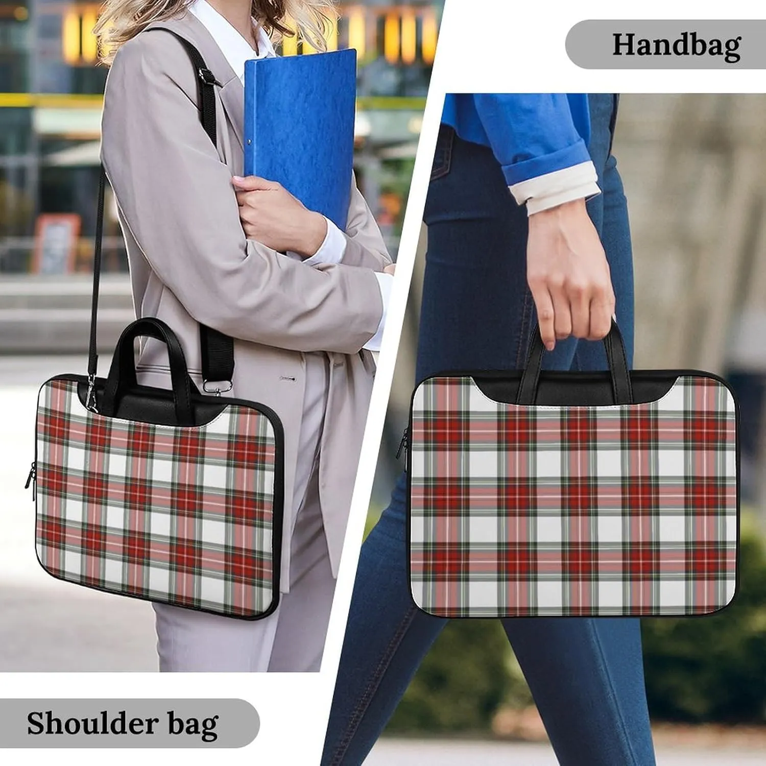 Clan MacArthur Arthur Handheld Single Shoulder Crossbody Laptop Bag Unisex