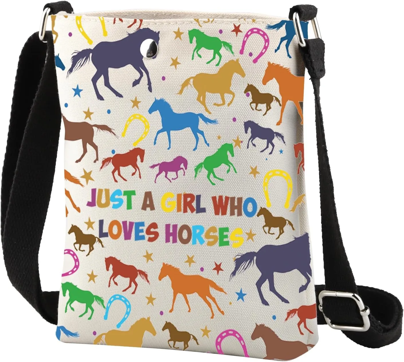 CMNIM Girls Horse Lovers Crossbody Bag - Horse Print Small Purse