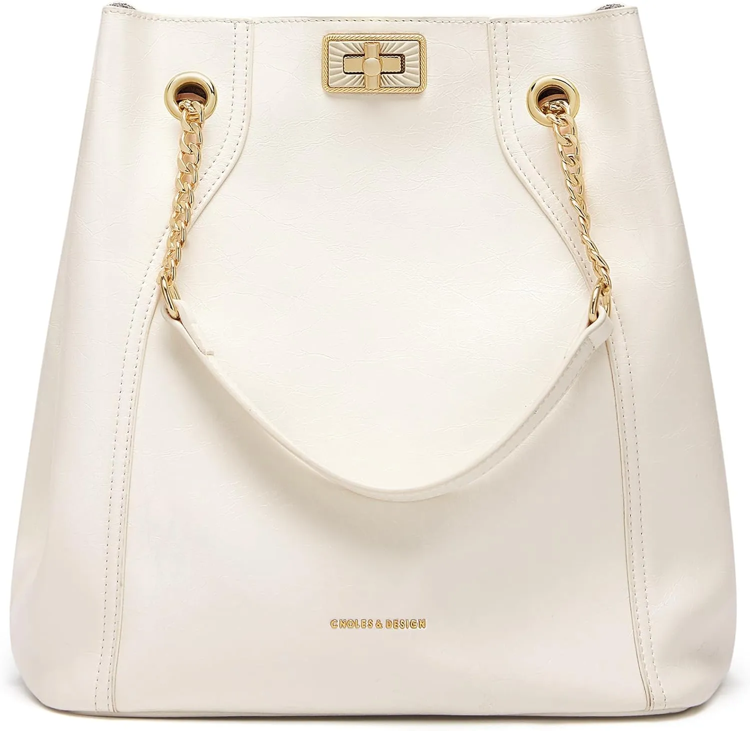 Cnoles Shoulder Bag For Women Tote Bag Fashion Leather Purses and Handbags For Women Hobo Bag With High-grade hardware Strap