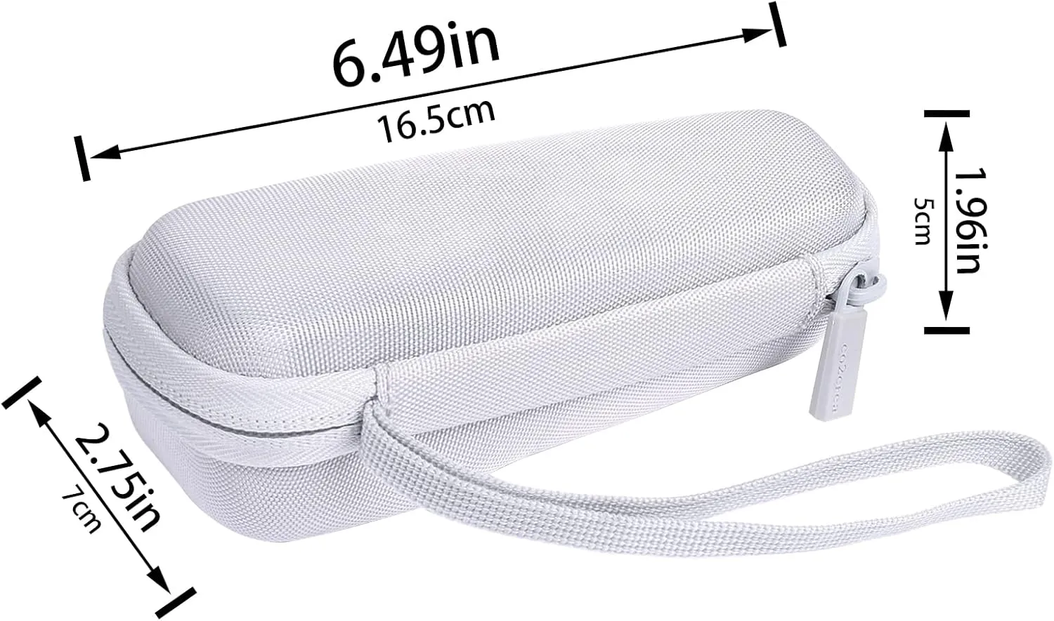 co2CREA for Zoom H1n H1 Digital Handy Recorder Hard Protective Case, Portable Travel Case Replacement (White)