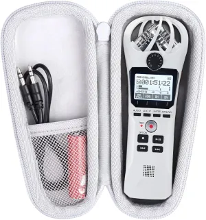 co2CREA for Zoom H1n H1 Digital Handy Recorder Hard Protective Case, Portable Travel Case Replacement (White)