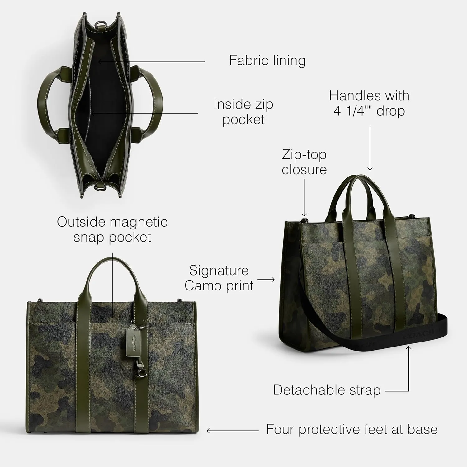 Coach Wesley Tote