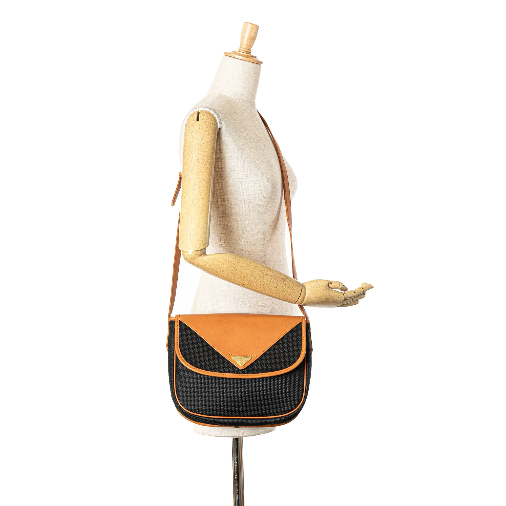 Coated Canvas Crossbody