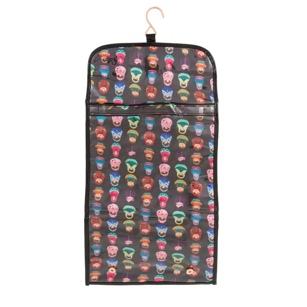 Cosmetic  Bag - Hanging - Babushka Print