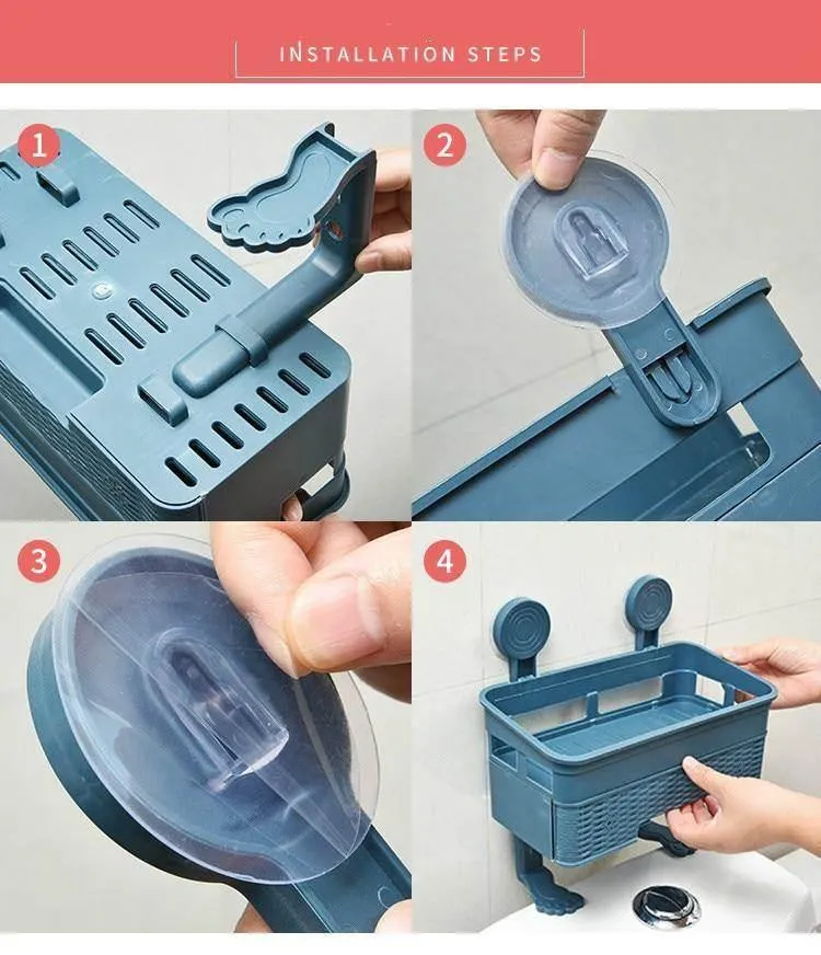 Cosmetic Storage Rack - Multi-Layer Bathroom Organizer