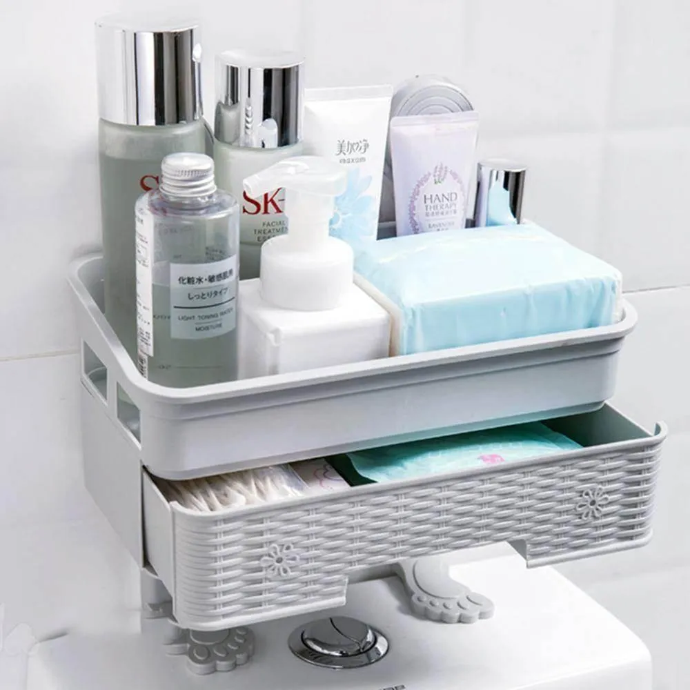 Cosmetic Storage Rack - Multi-Layer Bathroom Organizer