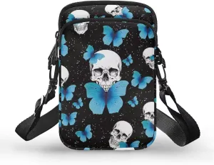 Crossbody Bag for Women Mini Messenger Bag Cell Phone Purse Sling Shoulder Bag with Double Pockets