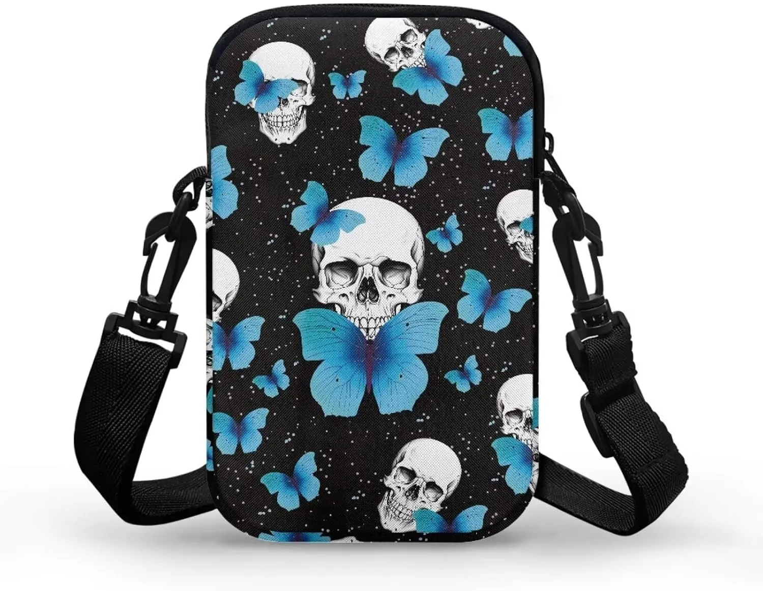 Crossbody Bag for Women Mini Messenger Bag Cell Phone Purse Sling Shoulder Bag with Double Pockets