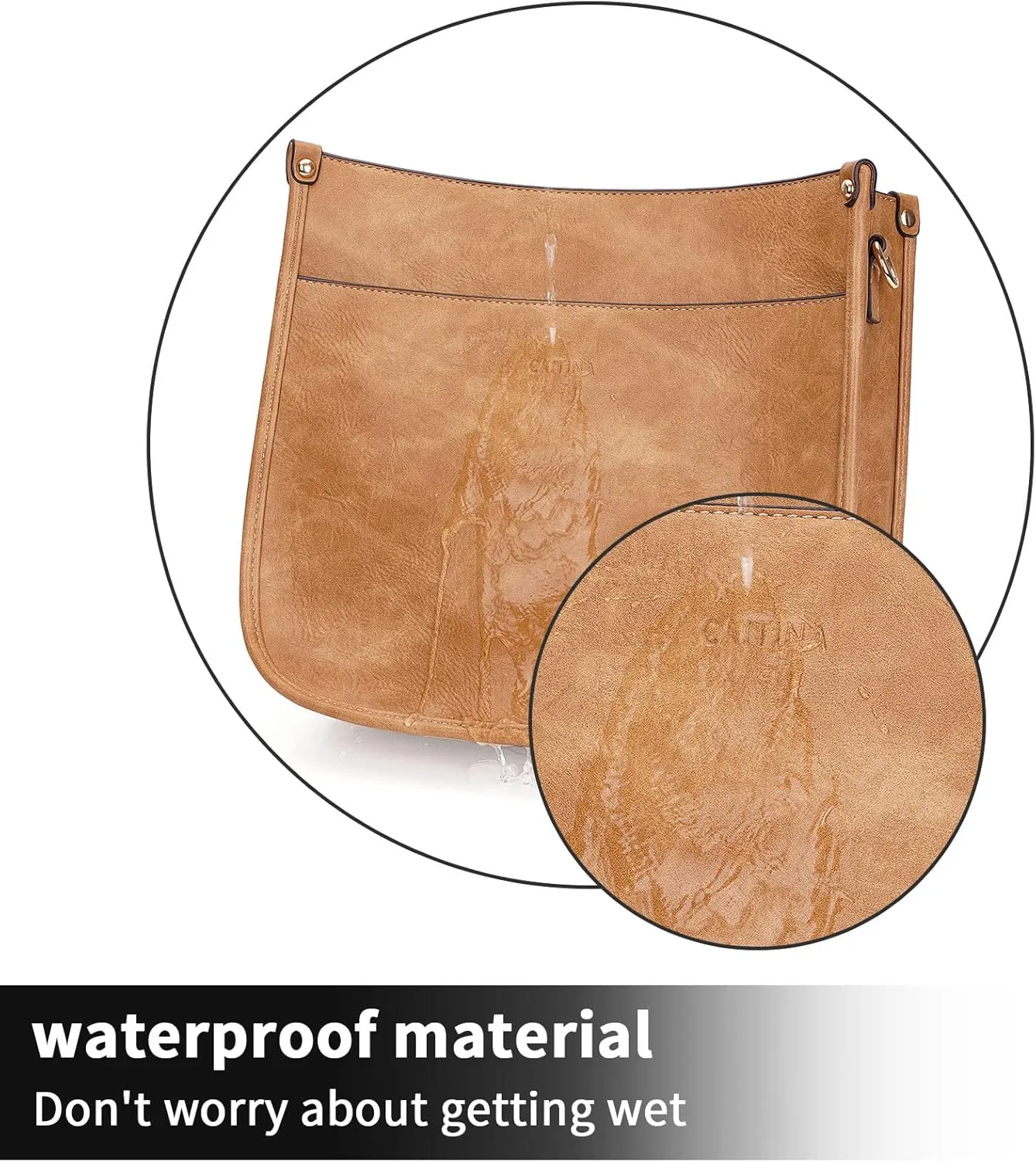 Crossbody Bag Women Vegan Leather Hobo Handbag Trendy Crossbody Shoulder Bag Purses For Women with 2 Adjustable Strap