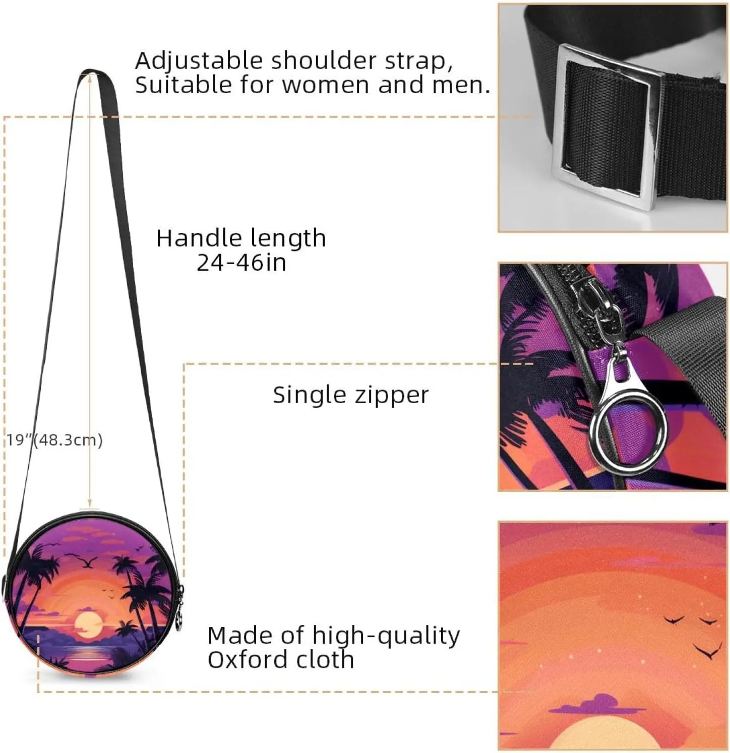 Crossbody Bags for Women,Crossbody Bag Men,Small Sling Bag,Crossbody Purse