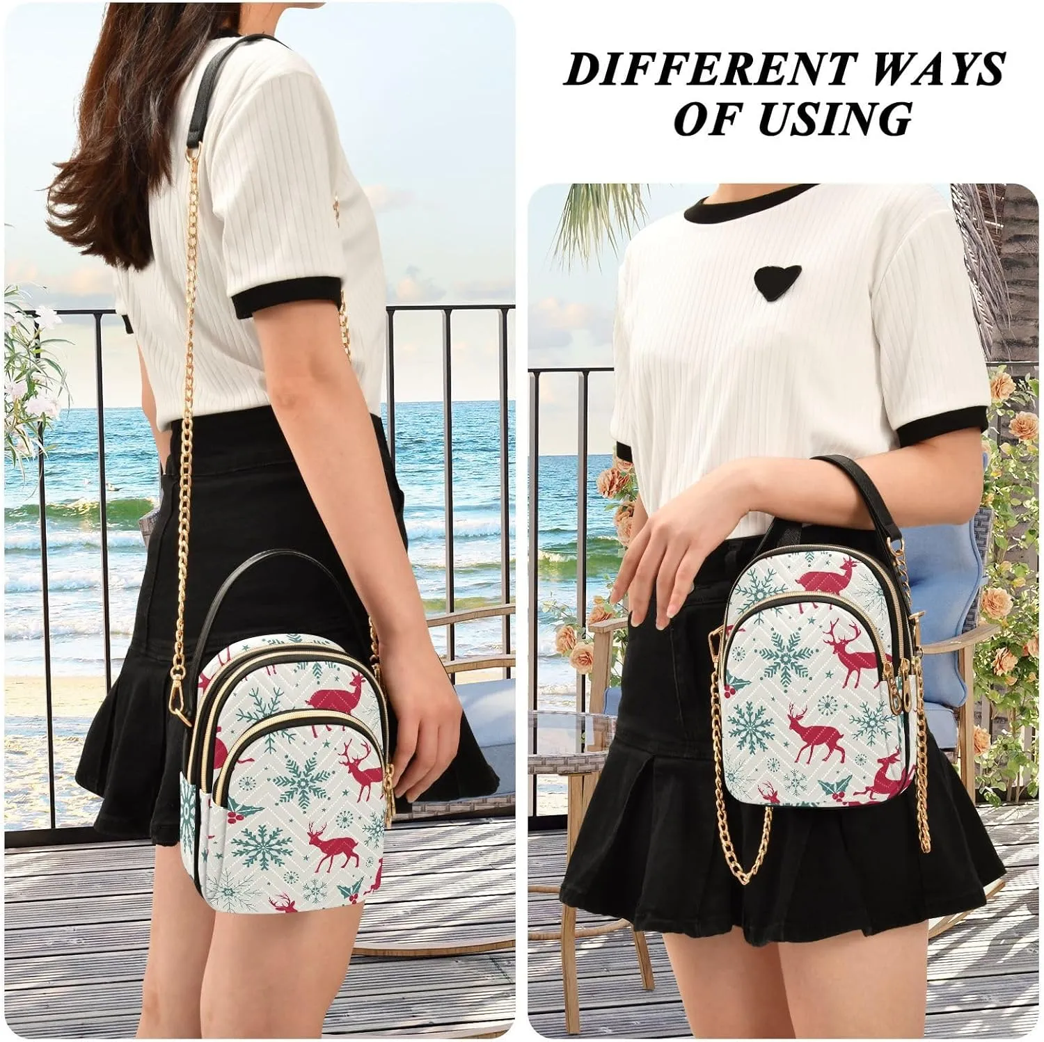 Crossbody Bags Shoulder Bag for Women Stylish Ladies Messenger Bags Cell Phone Purse and Handbags Wallet