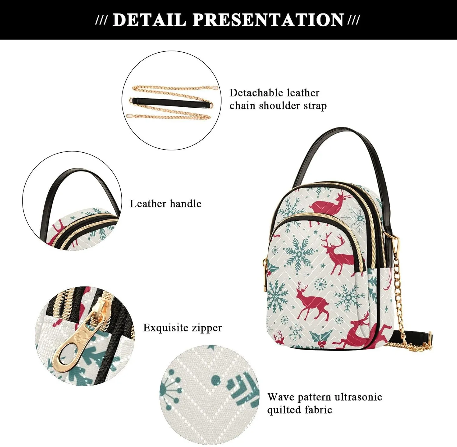 Crossbody Bags Shoulder Bag for Women Stylish Ladies Messenger Bags Cell Phone Purse and Handbags Wallet
