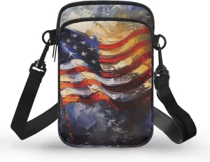 Crossbody Wallet Purses for Women Multi-function Card Holder Wallet with Double Layer Small Purse
