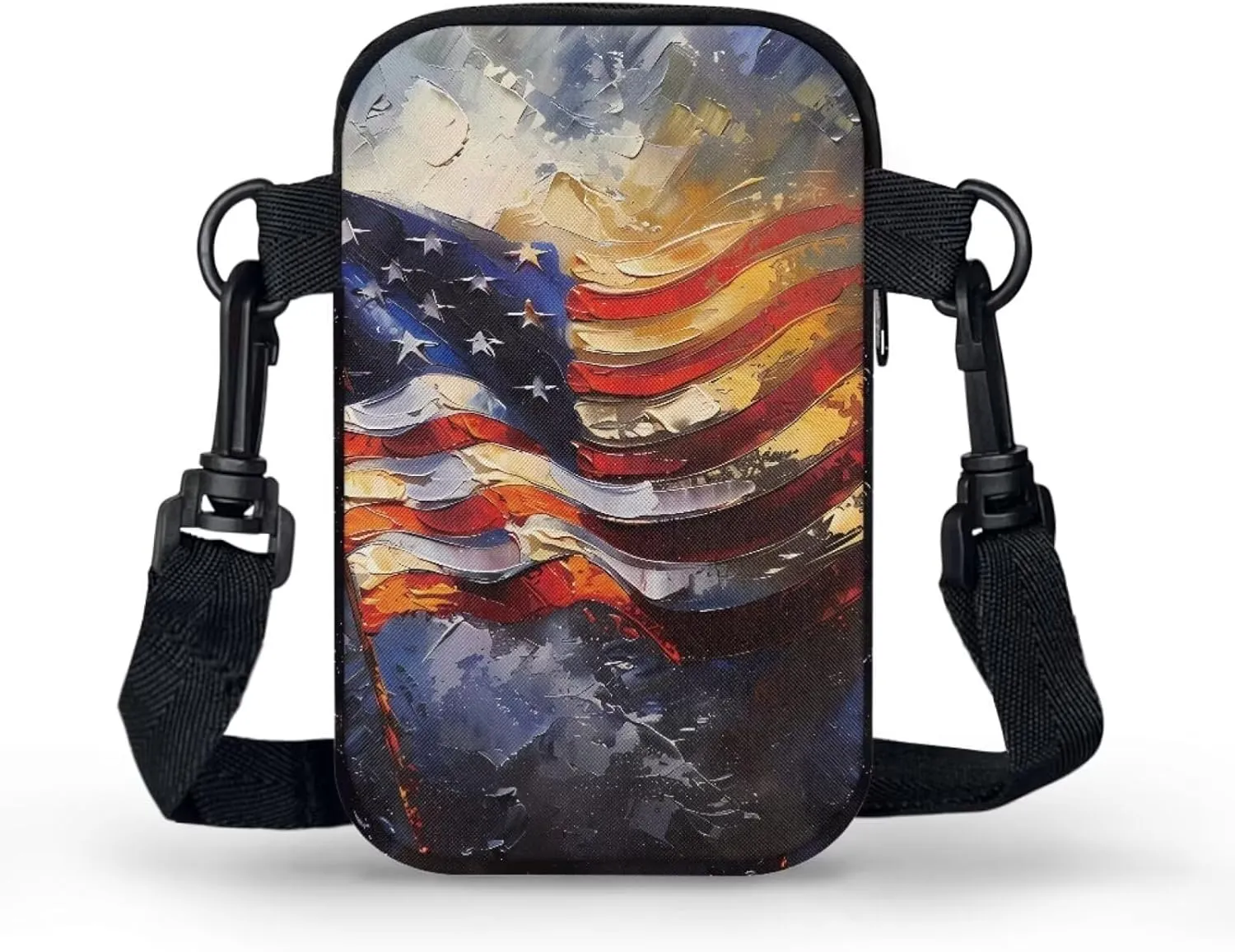 Crossbody Wallet Purses for Women Multi-function Card Holder Wallet with Double Layer Small Purse