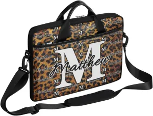 Custom Laptop Bag for Women Men Personalized Name 13 14 15.6 inch Laptop Messenger Shoulder Bags