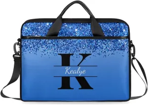 Custom Laptop Bag for Women Men Personalized Name 13 14 15.6 inch Laptop Messenger Shoulder Bags
