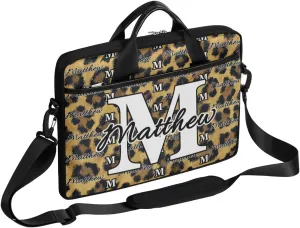 Custom Laptop Bag for Women Men Personalized Name 13 14 15.6 inch Laptop Messenger Shoulder Bags