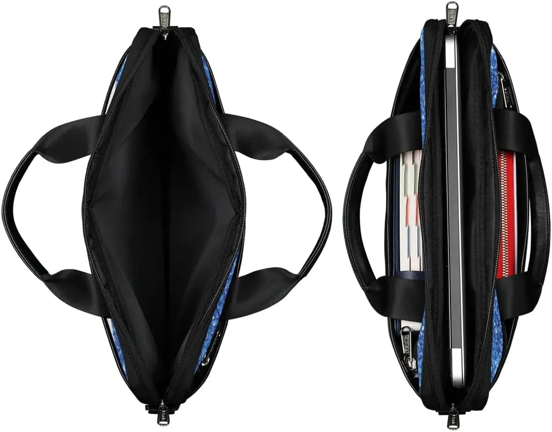 Custom Laptop Bag for Women Men Personalized Name 13 14 15.6 inch Laptop Messenger Shoulder Bags