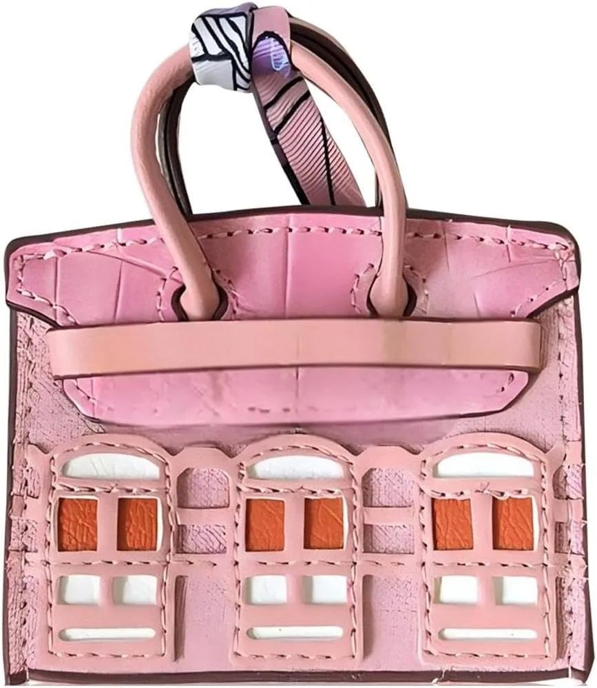 Cute Bag Charms for Women Preppy Bag Charm for Handbag Leather Handbag Decoration Purse Charm