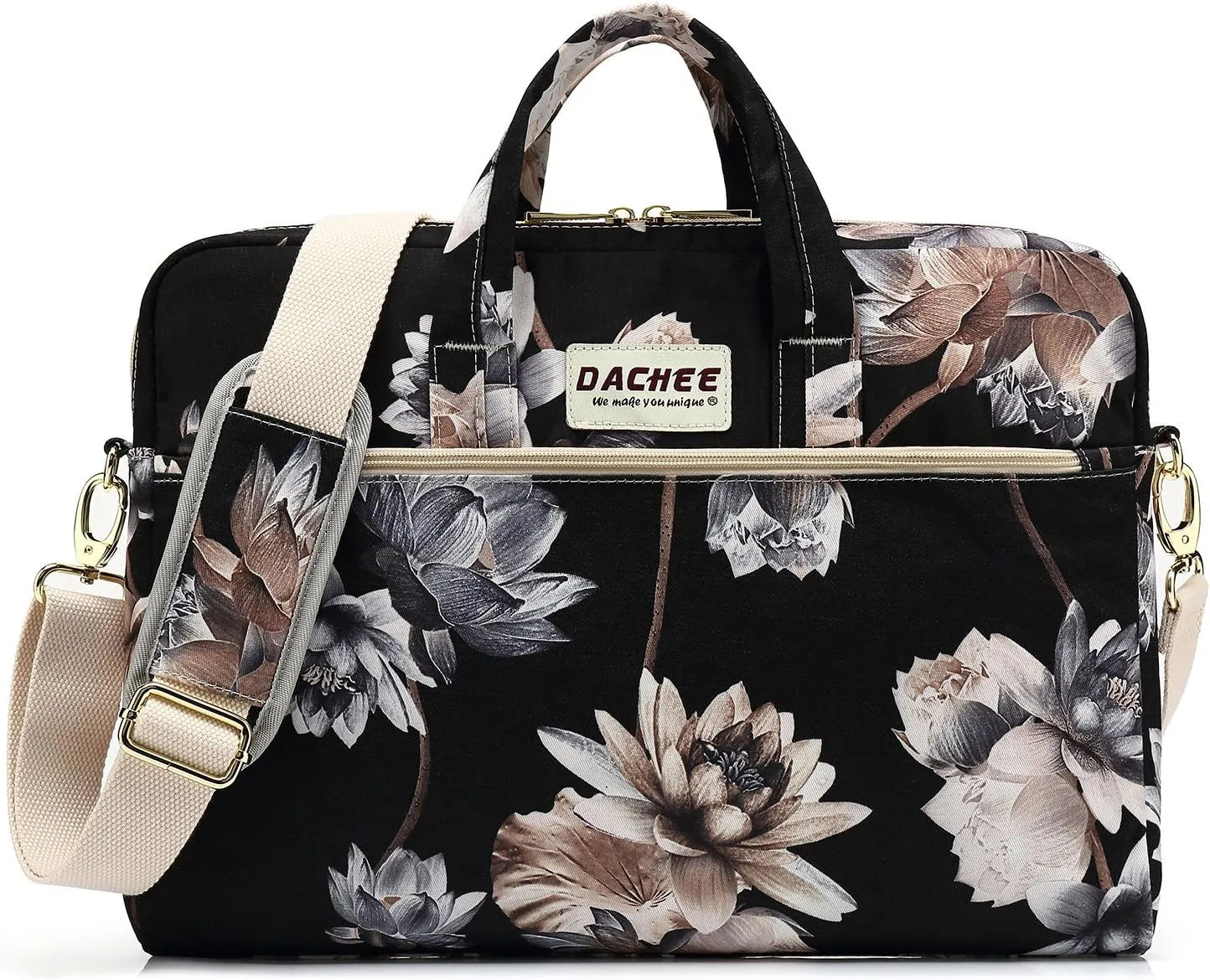 DACHEE Laptop Shoulder Bag for 15 Inch/15.6 Inch Macbook Pro