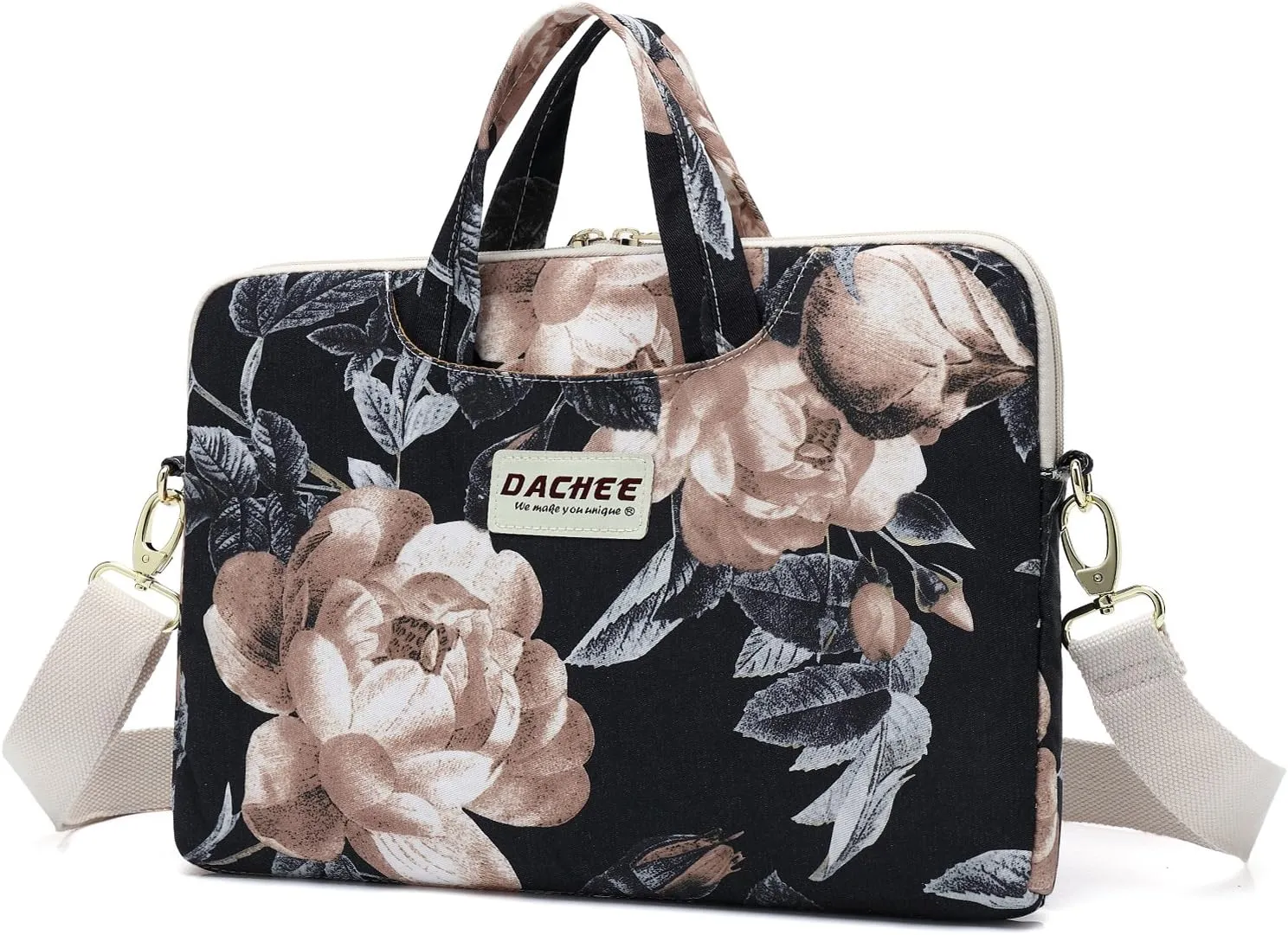 DACHEE Laptop Shoulder Bag for 15 Inch/15.6 Inch Macbook Pro