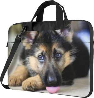 Dalmatian Dog Laptop Shoulder Bag ​for Men Women, Computer Carrying Case Messenger Bag with Strap